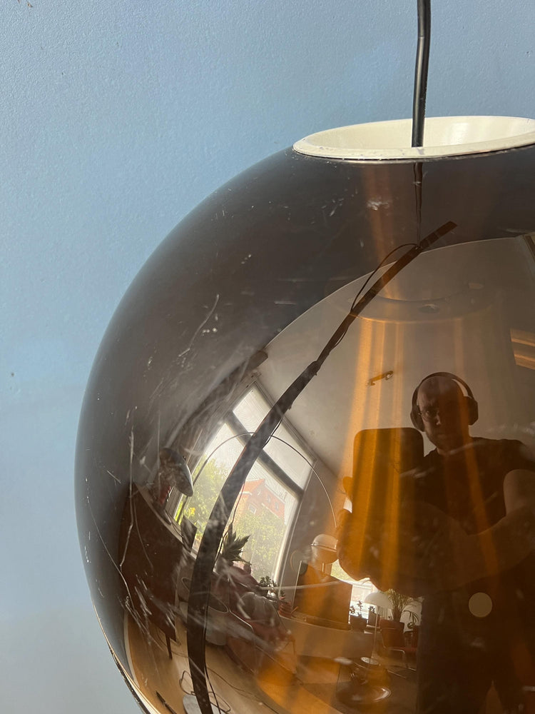 Large Dijkstra Flying Saucer Space Age Dome Pendant Lamp