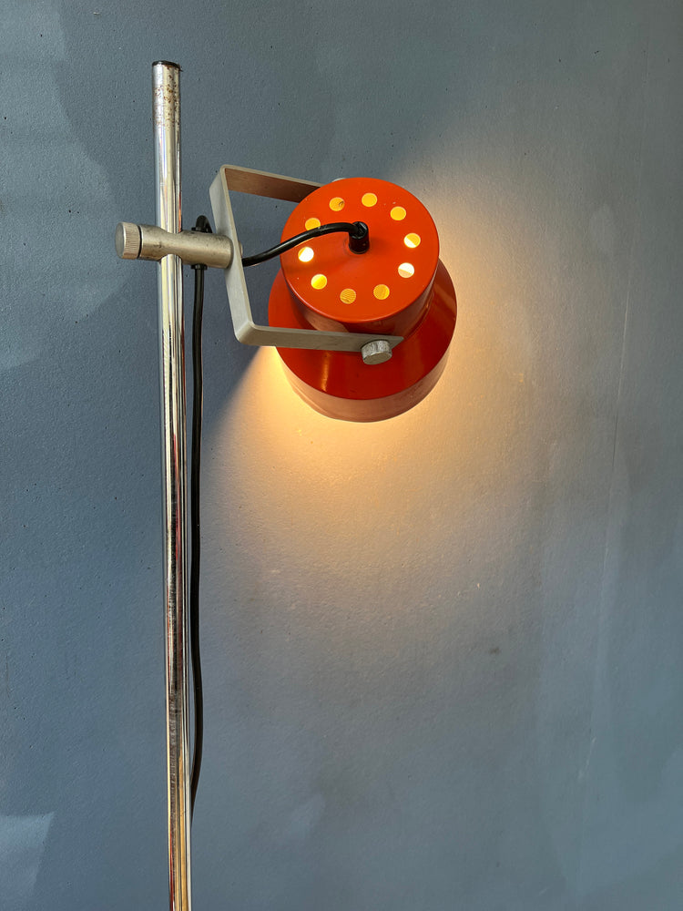 Anvia Orange Mid Century Space Age Floor Lamp