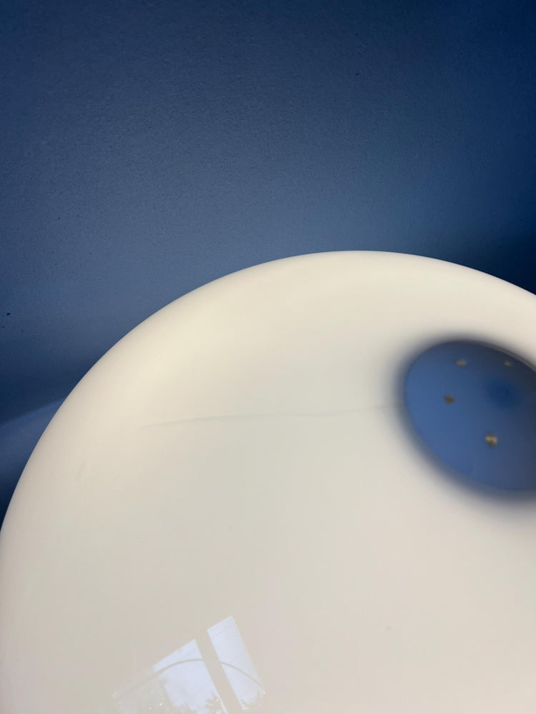 Large White Dijkstra Synthetic Mushroom Table or Floor Lamp