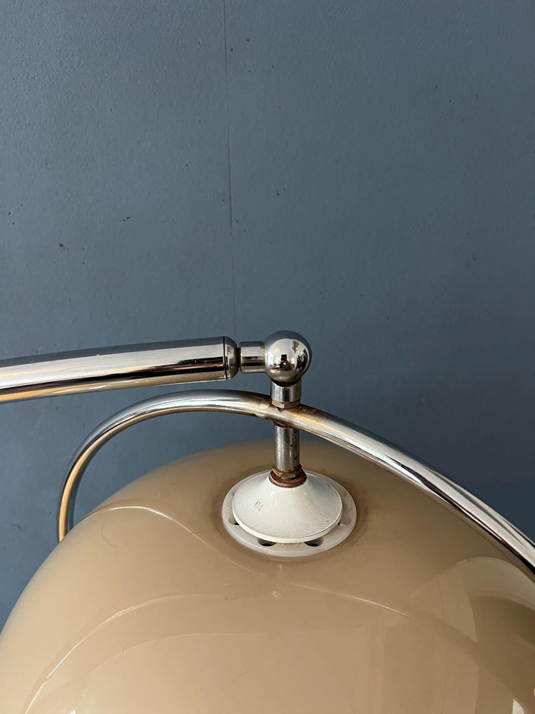 Mid Century Space Age Arc Guzzini Floor Lamp
