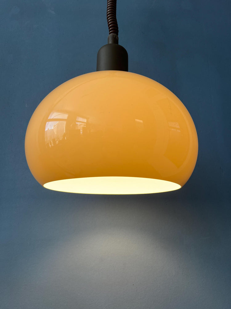 Vintage Space Age Mid Century Mushroom Pendant Lamp