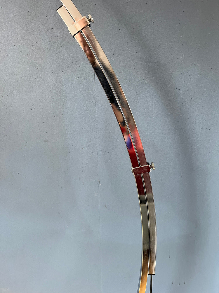 Mid Century Goffredo Reggiani Space Age Arc Floor Lamp