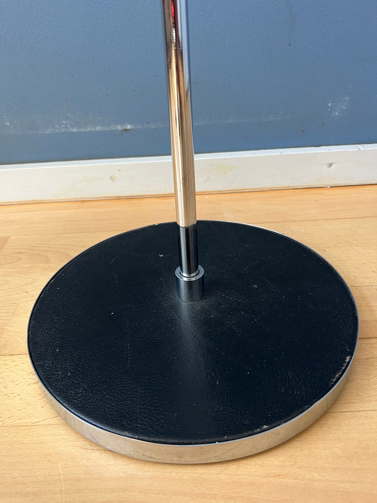 Mid Century Staff Leuchten Leather Floor Lamp