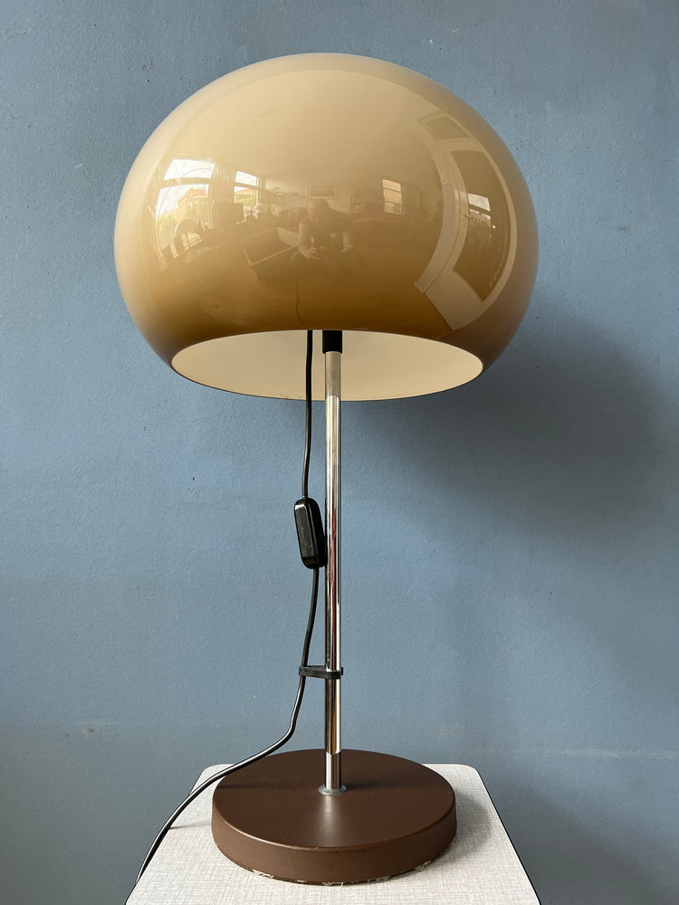 Dijkstra Table Lamp - Mushroom Desk Lamp - Beige Space Age Light