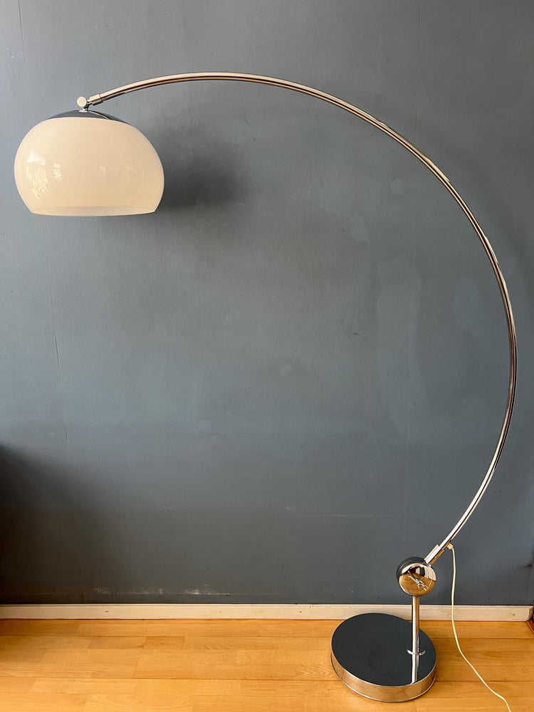Mid Century Goffredo Reggiani Space Age Arc Floor Lamp