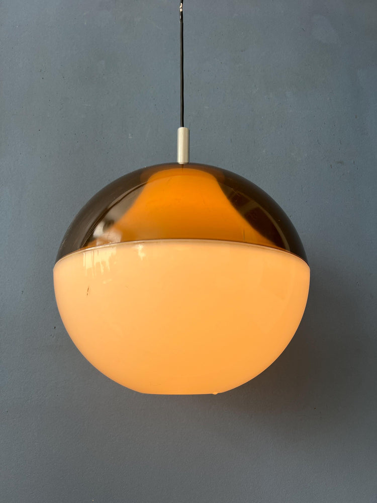 Vintage Plexiglass Space Age Pendant Lamp