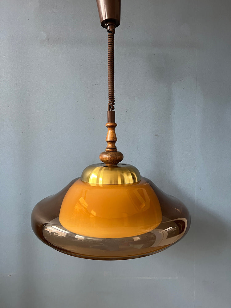 Mid Century Dijkstra Space Age Pendant Lamp