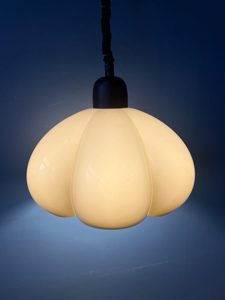 Pexiglass Space Age Flower Pendant Lamp by Herda