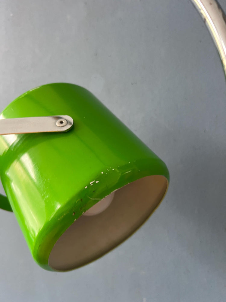 Anvia Wall Lamp - Space Age Wall Sconce - Green Light Fixture - Arc Lamp