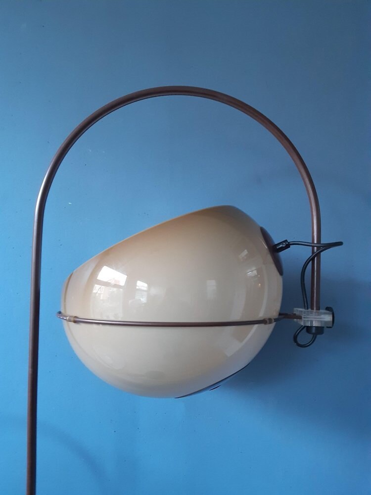 Mid Century GEPO Flexible Space Age Mushroom Floor Lamp