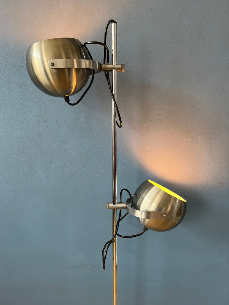 Vintage Herda Eyeball Floorlamp | Space Age Lamp | Mid Century Lamp