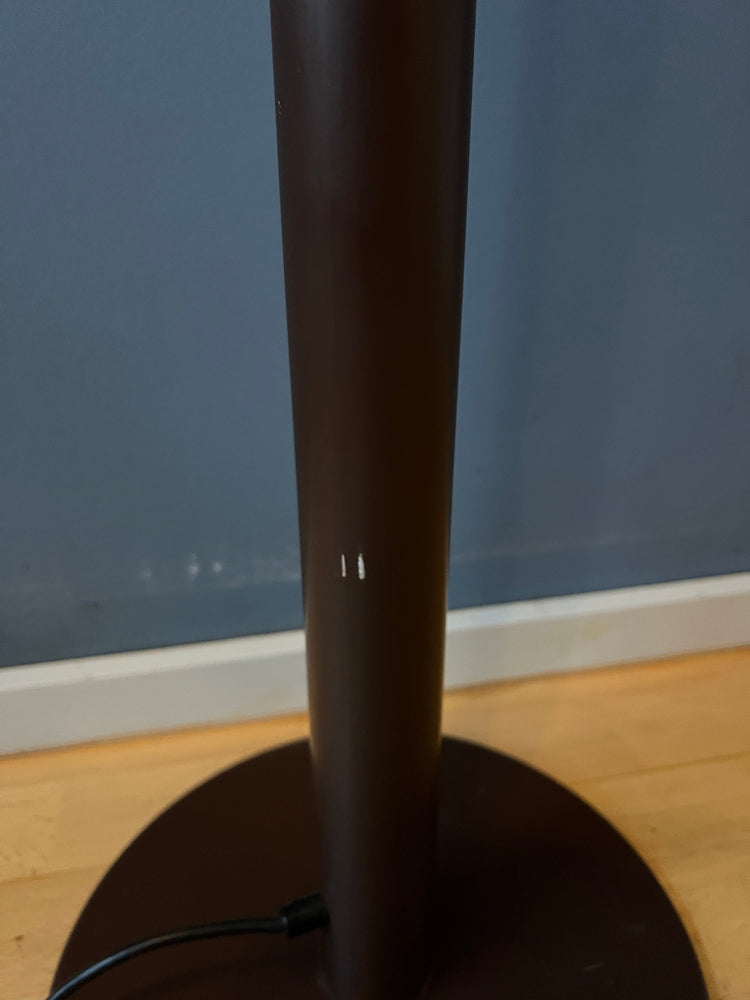 Mid Century Brown GEPO Double Arc Cone Floor Lamp