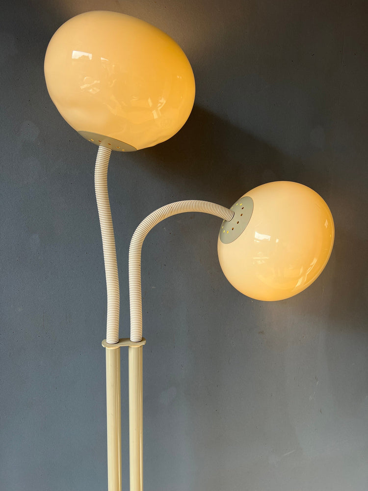 Light Gray Dijkstra Space Age Mushroom Floor Lamp