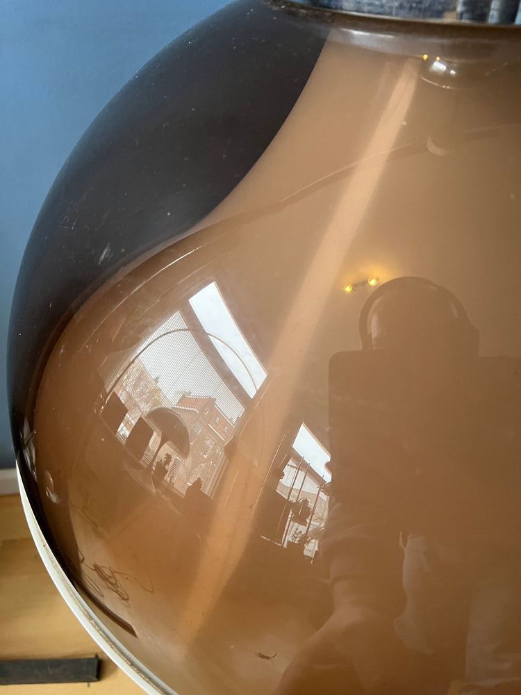 Big Mid Century Stilux Milano Space Age Pendant Lamp