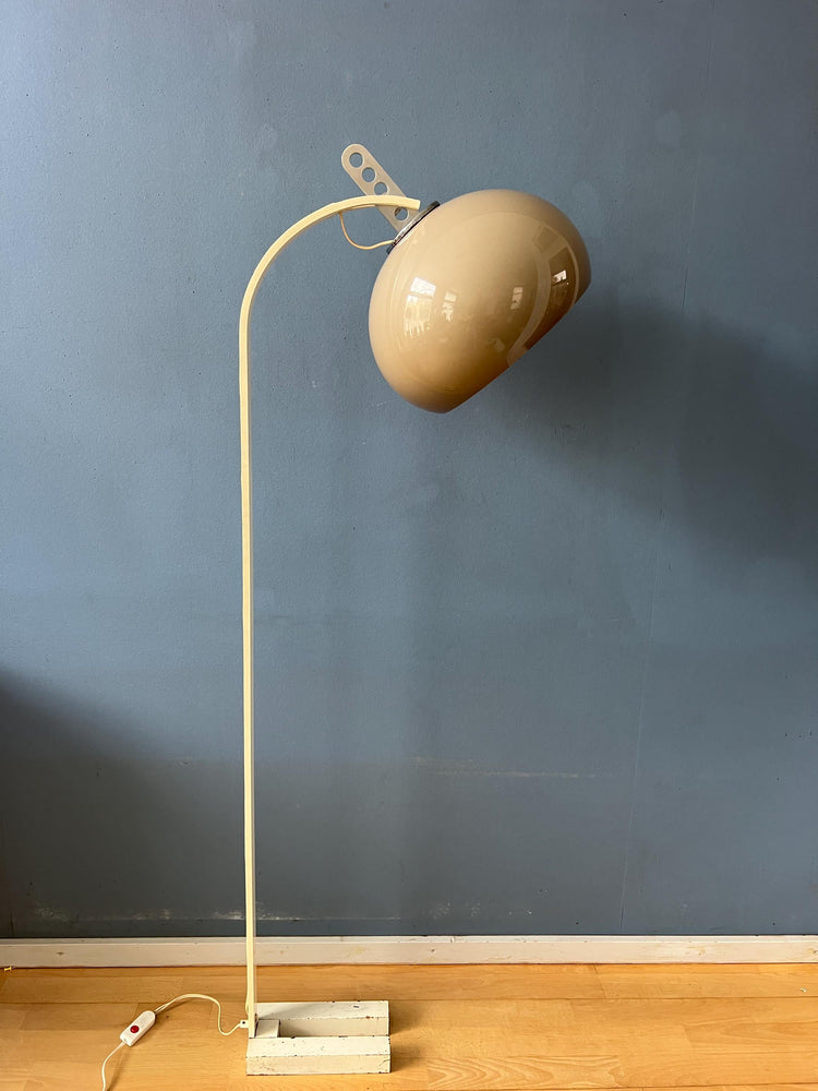 White Mushroom Space Age Floor Lamp by Dijkstra