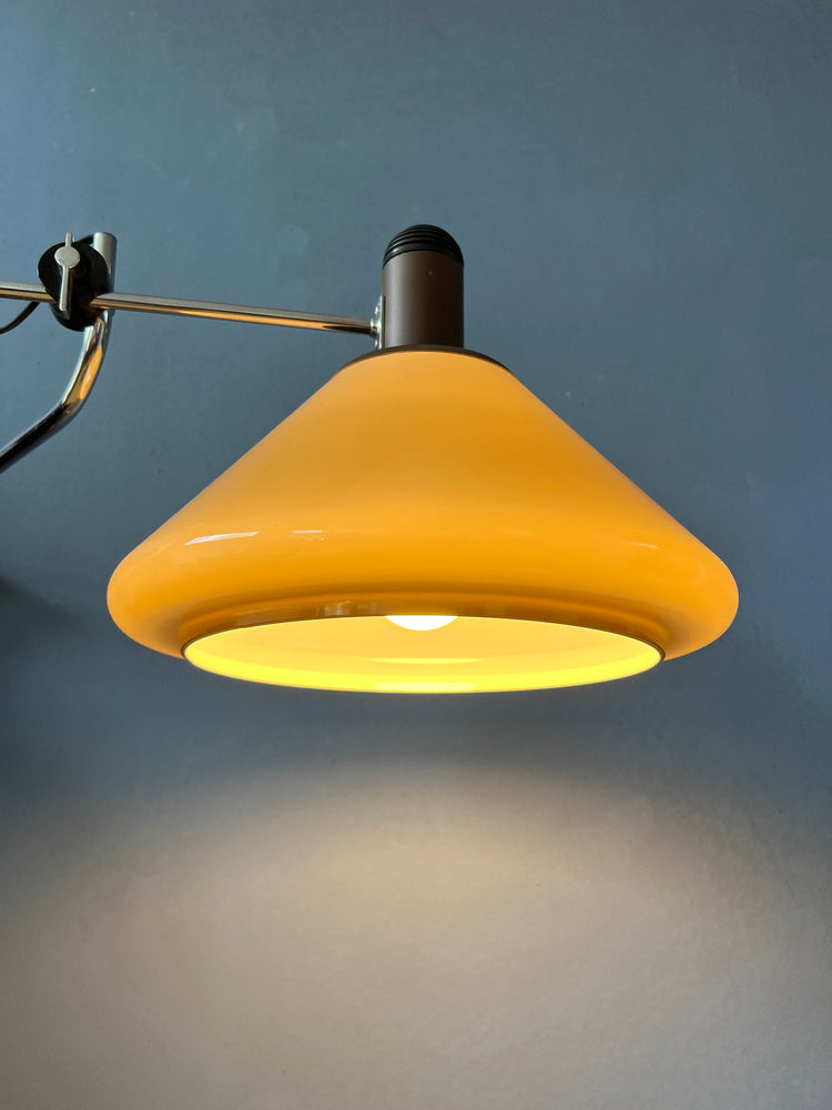 Mid Century Dijkstra Flexible Swing Arm Wall Lamp