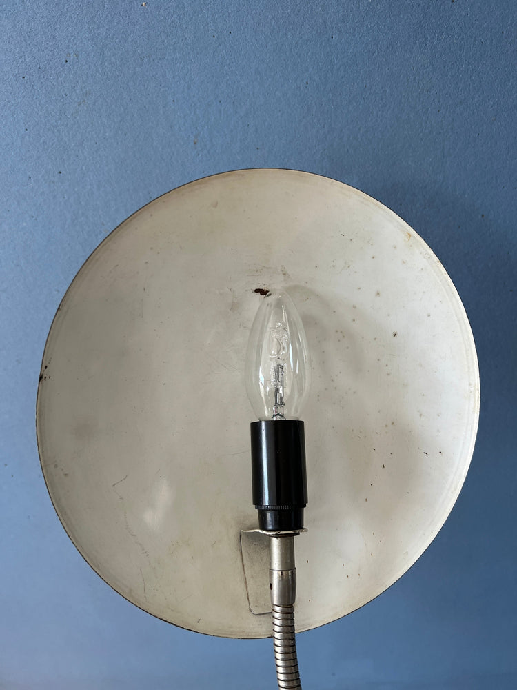 Small Black Bauhaus Style Metal Desk Lamp