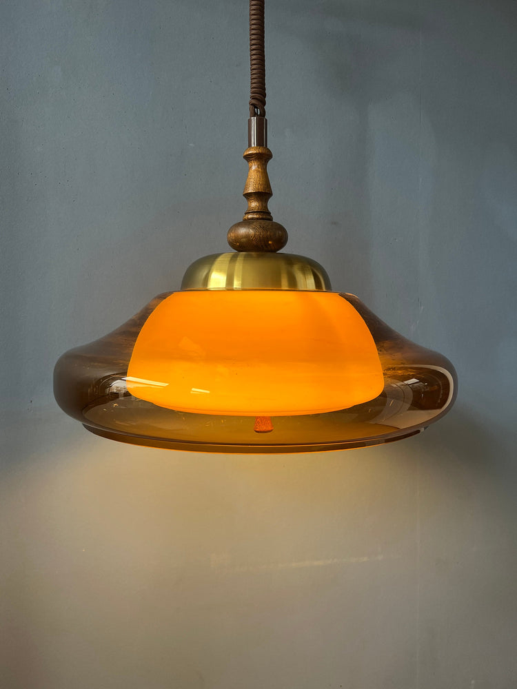 Mid Century Dijkstra Space Age Pendant Lamp