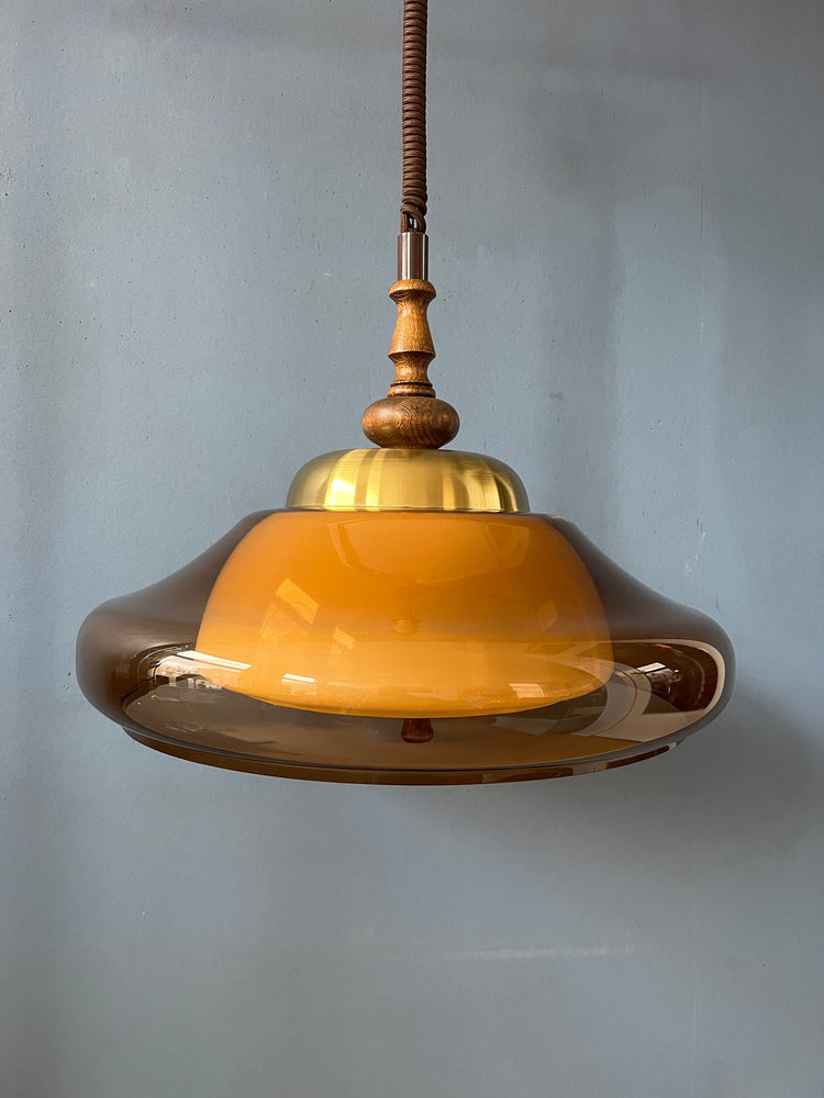 Mid Century Dijkstra Space Age Pendant Lamp