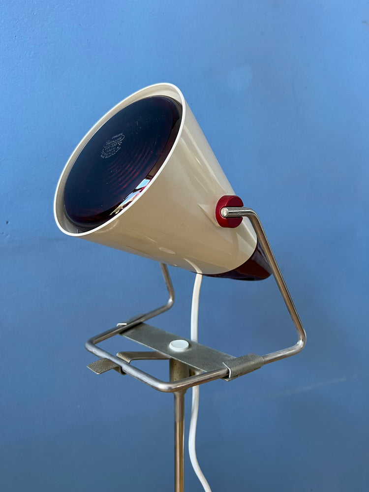 Vintage Philips Infraphil Heat Floor Lamp