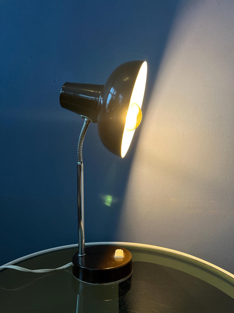 Metal Vintage Brown Table Lamp