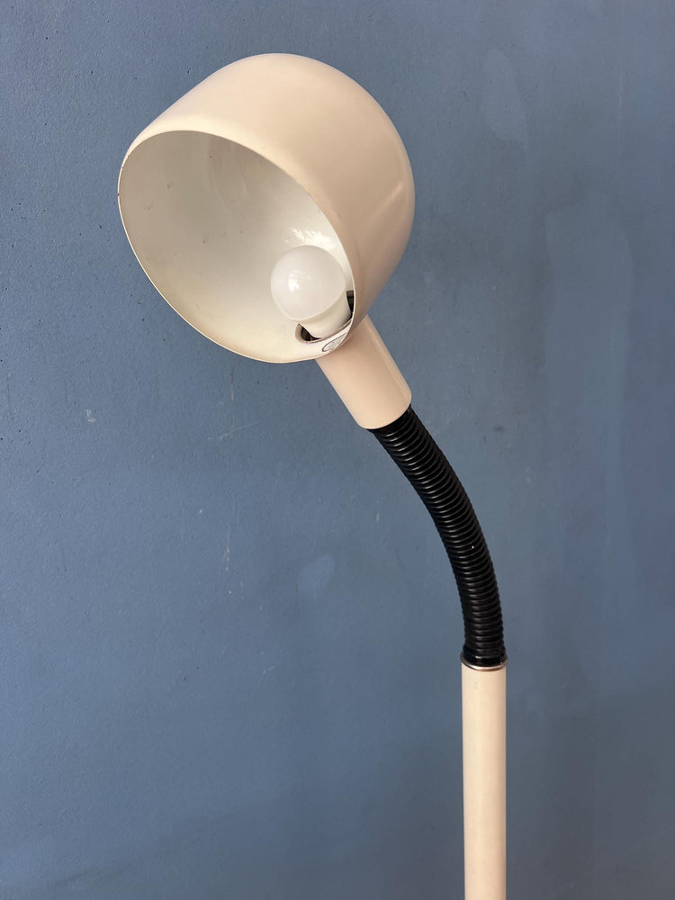 Mid Century Space age Gooseneck Cobra Floor Lamp