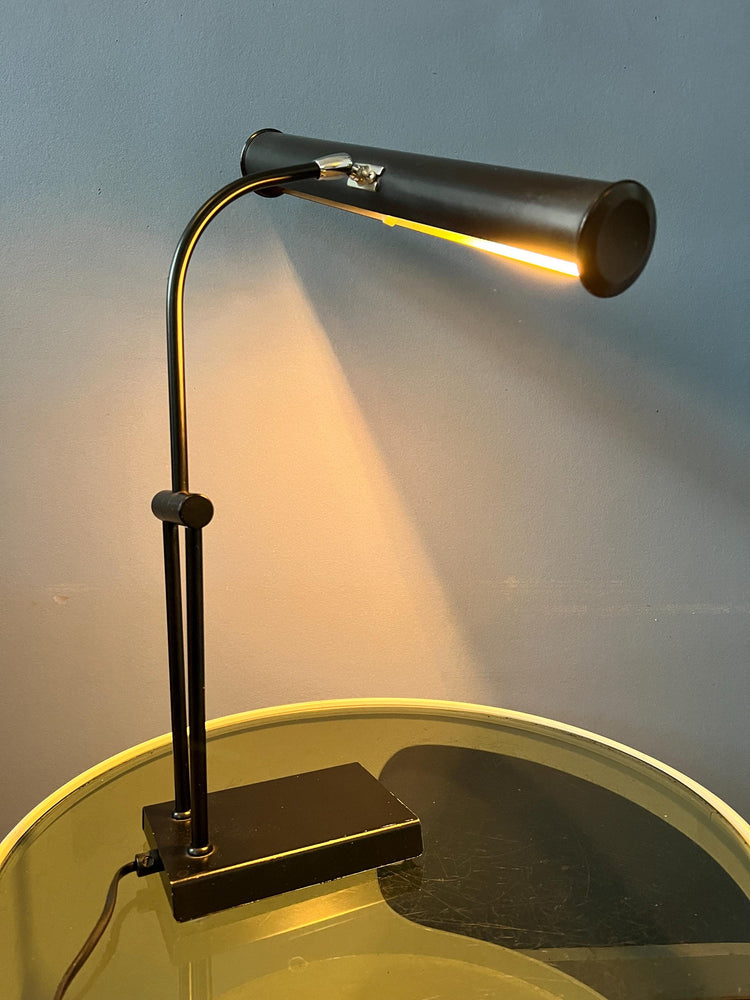 Vintage Black Piano Style Desk Lamp