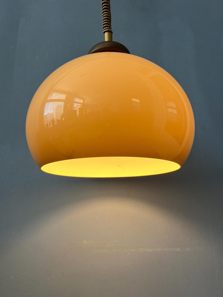 Vintage Space Age Mushroom Pendant Lamp