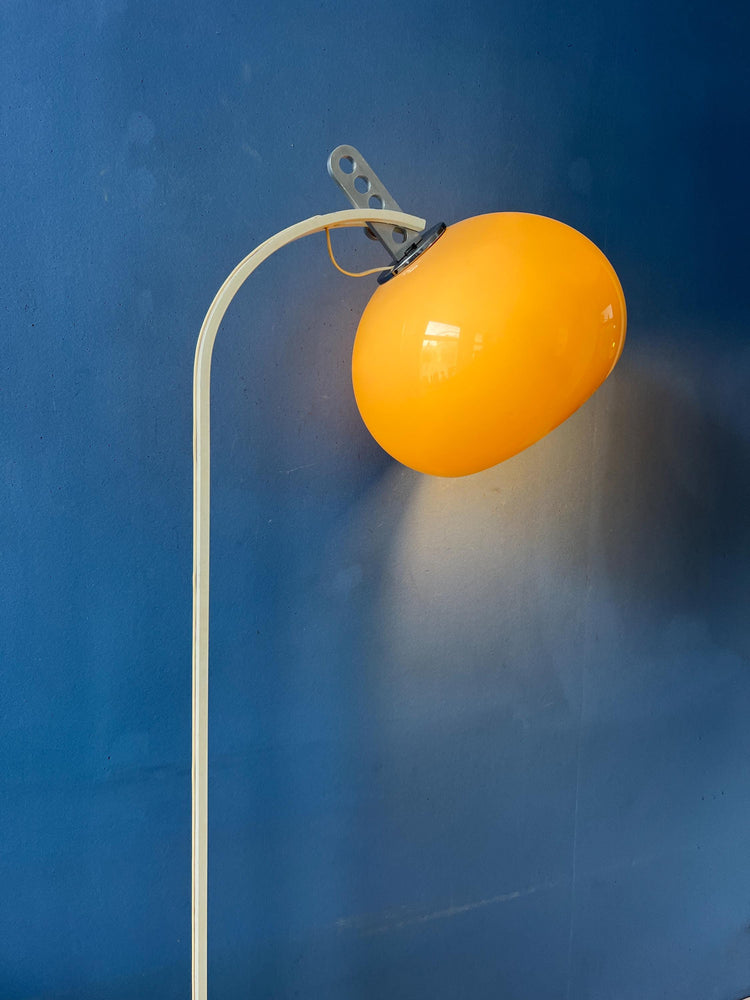 White Mushroom Space Age Floor Lamp by Dijkstra
