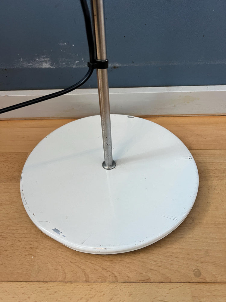 Small Vintage White Flexible Floor Lamp