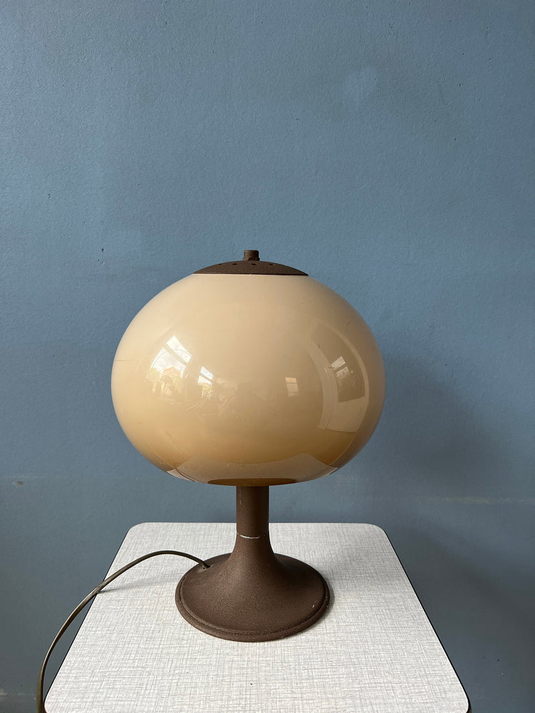 Mushroom Table Lamp - Space Desk Light - Beige Herda Lamp