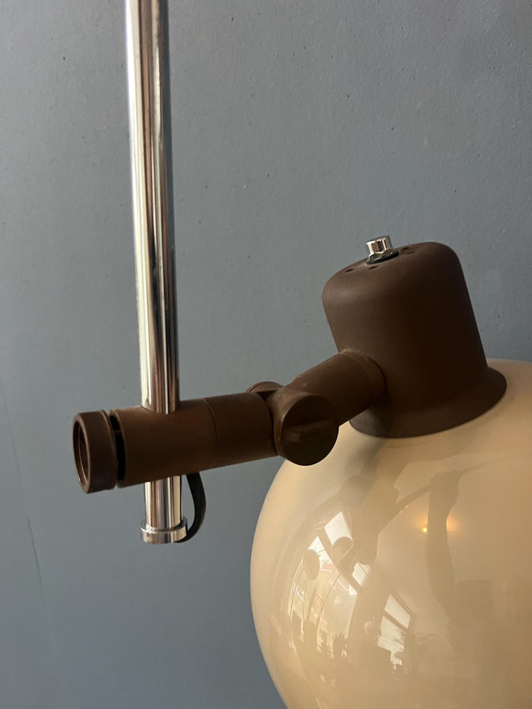 Mid Century Space Age Herda Mushroom Arc Wall Lamp