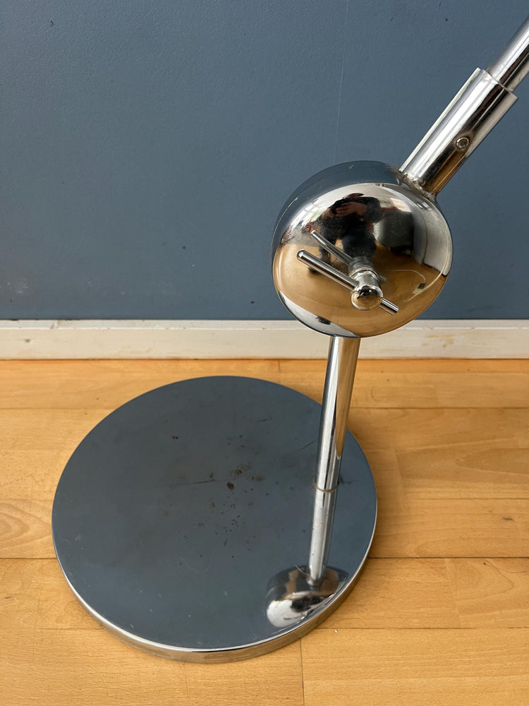 Small Mid Century Goffredo Reggiani Space Age Arc Floor Lamp