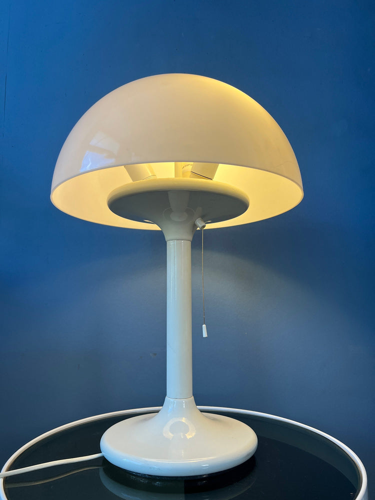Dijkstra White Space Age Mushroom Table Lamp