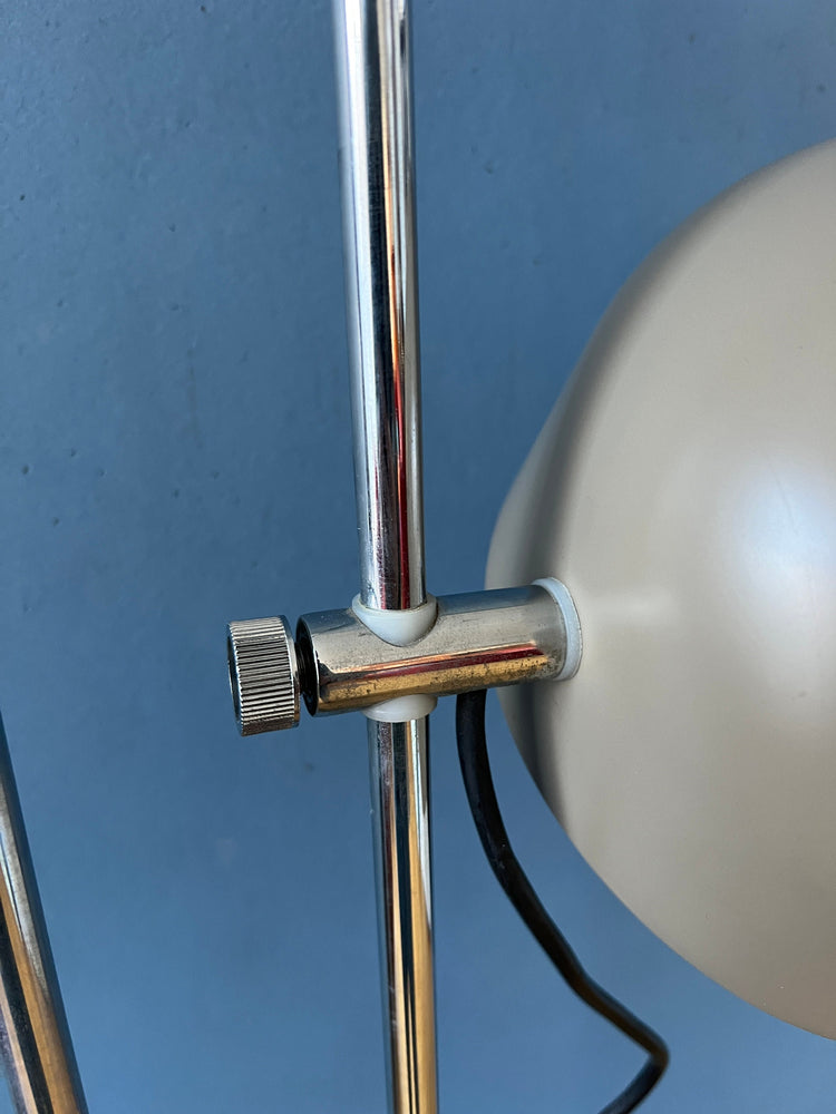 Vintage Anvia Beige Adjustable Floor Lamp