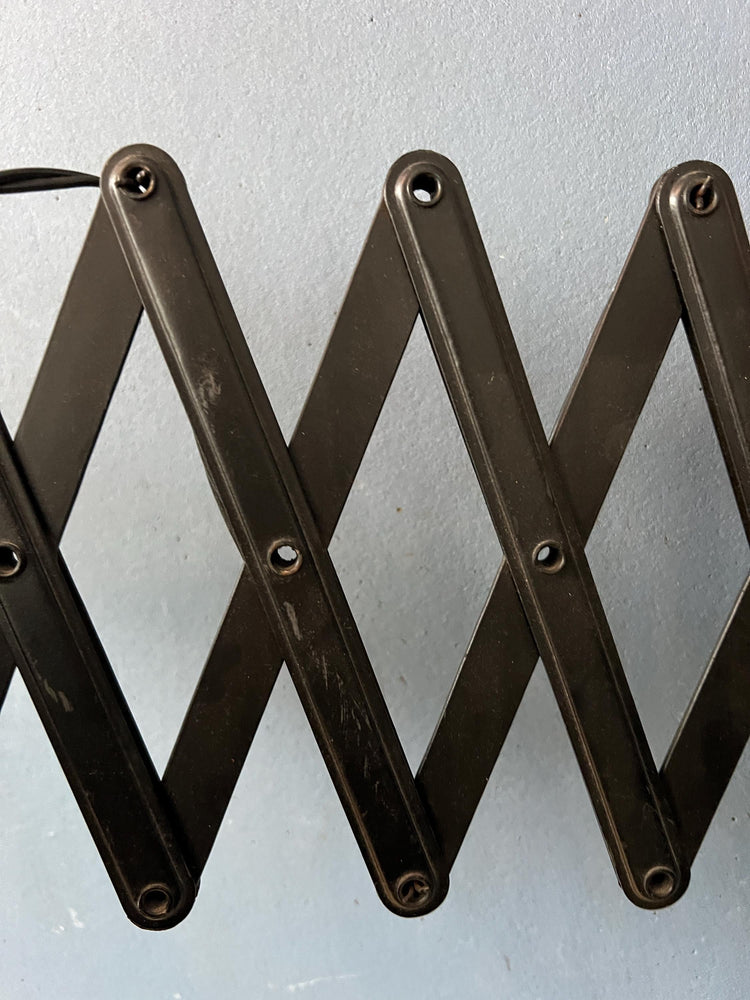Black Scissor Wall Lamp - Vintage Industrial Wall Light
