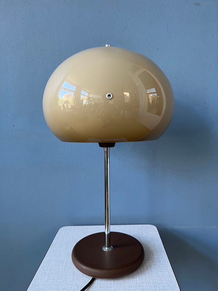 Vintage Dijkstra Mushroom Table Lamp | Space Age Desk Lamp | Mid Century Lamp