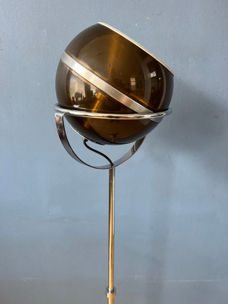 Raak Globe Eyeball Floor Lamp - Space Age Standing Light - Frank Ligtelijn