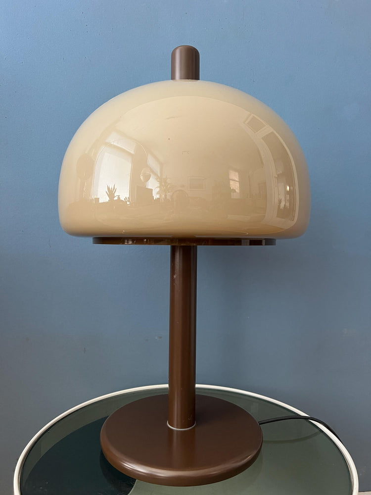Brown Dijkstra Plexiglass Mushroom Table Lamp