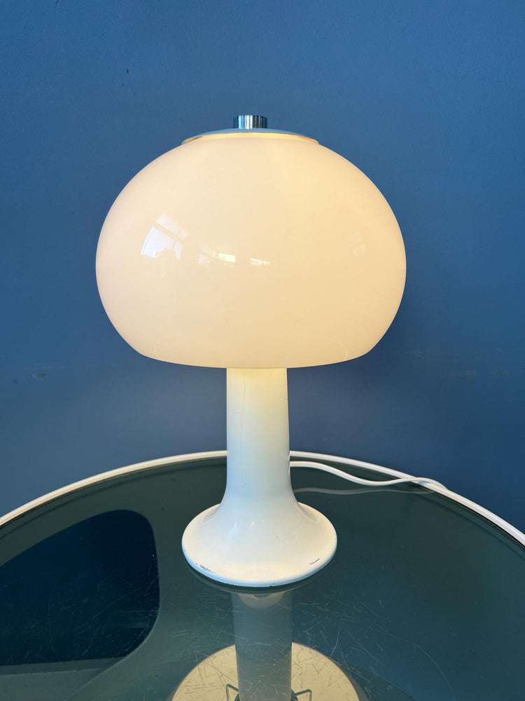 Mid Century Herda Space Age Mushroom Table Lamp