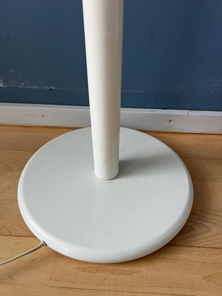 Vintage Three Milk Glass Shades Space Age Floor Lamp