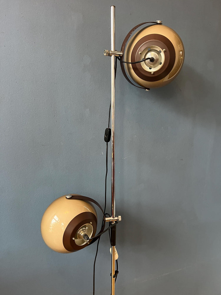 Vintage Mid Century Hala Space Age Mushroom Floor Lamp