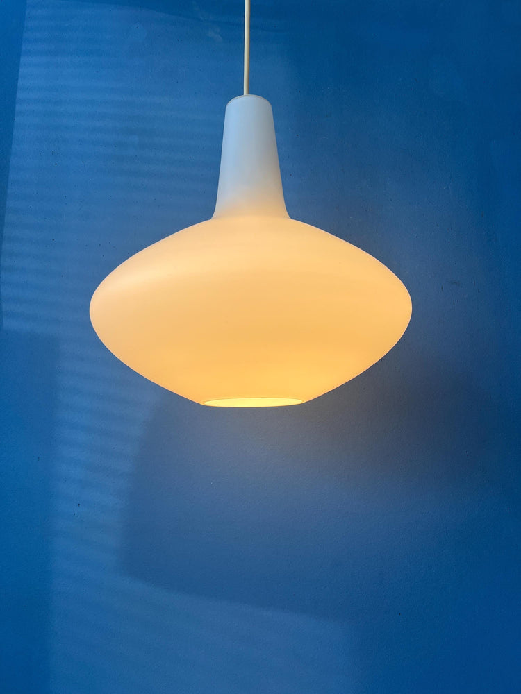 Opaline Glass 'Bulbo' Pendant Lamp by Lisa Johansson Pape for Stockmann Orno