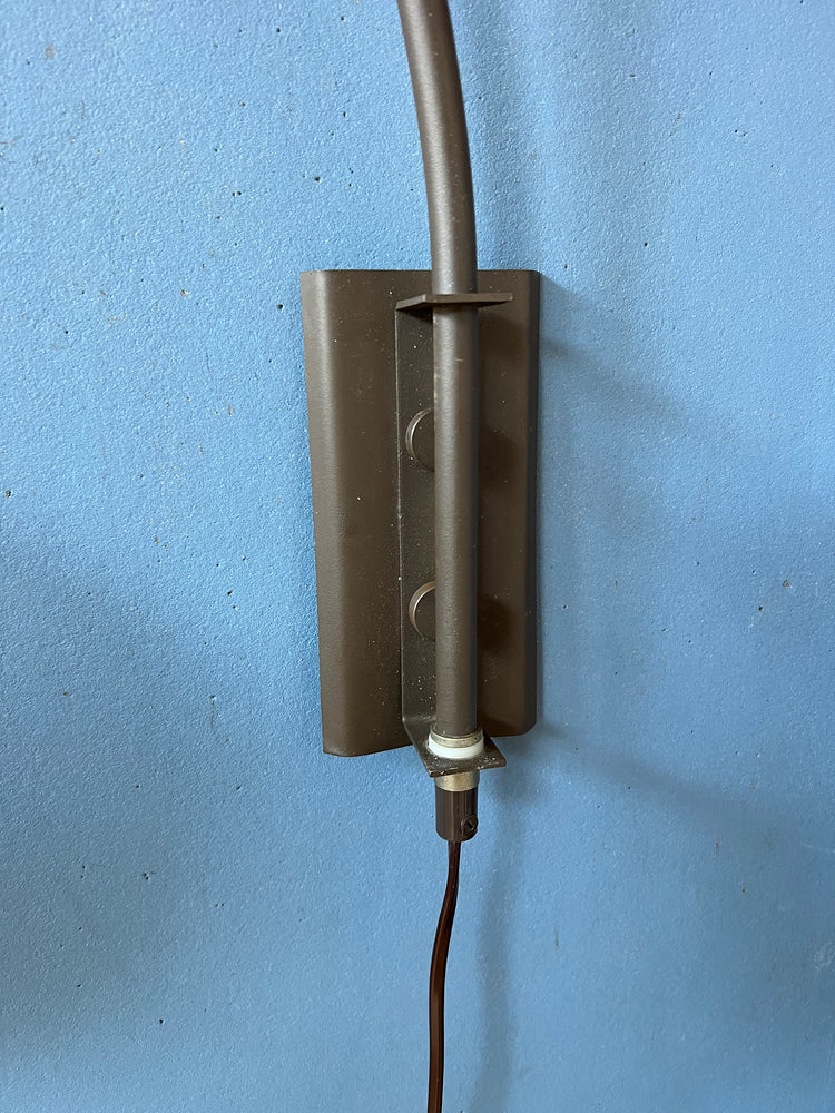 Mid Century Herda Mushroom Arc Wall Lamp | Space Age Lamp | Vintage Wall Lamp