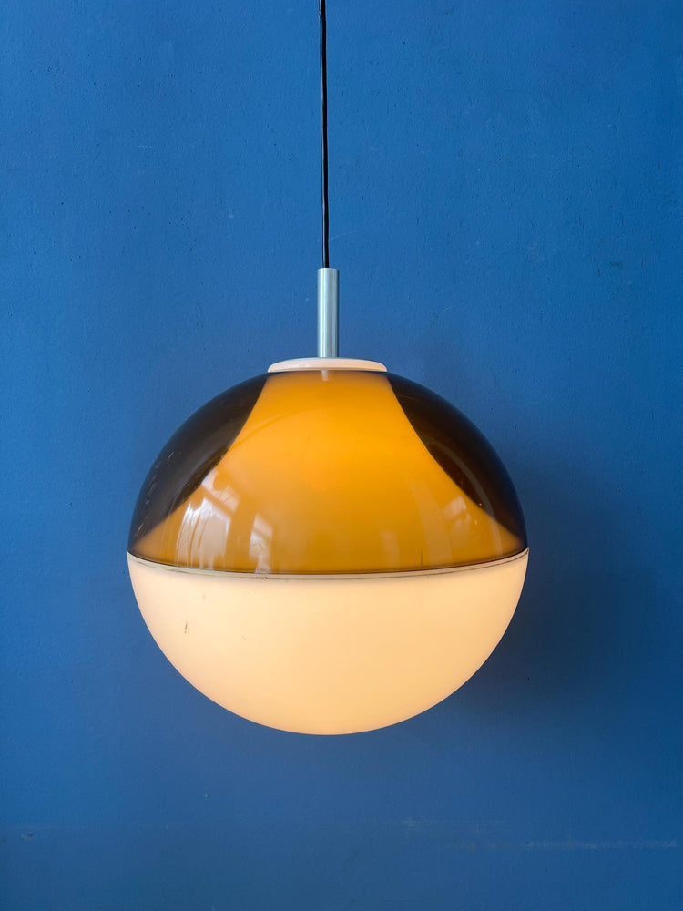 Vintage Plexiglass Space Age Pendant Lamp