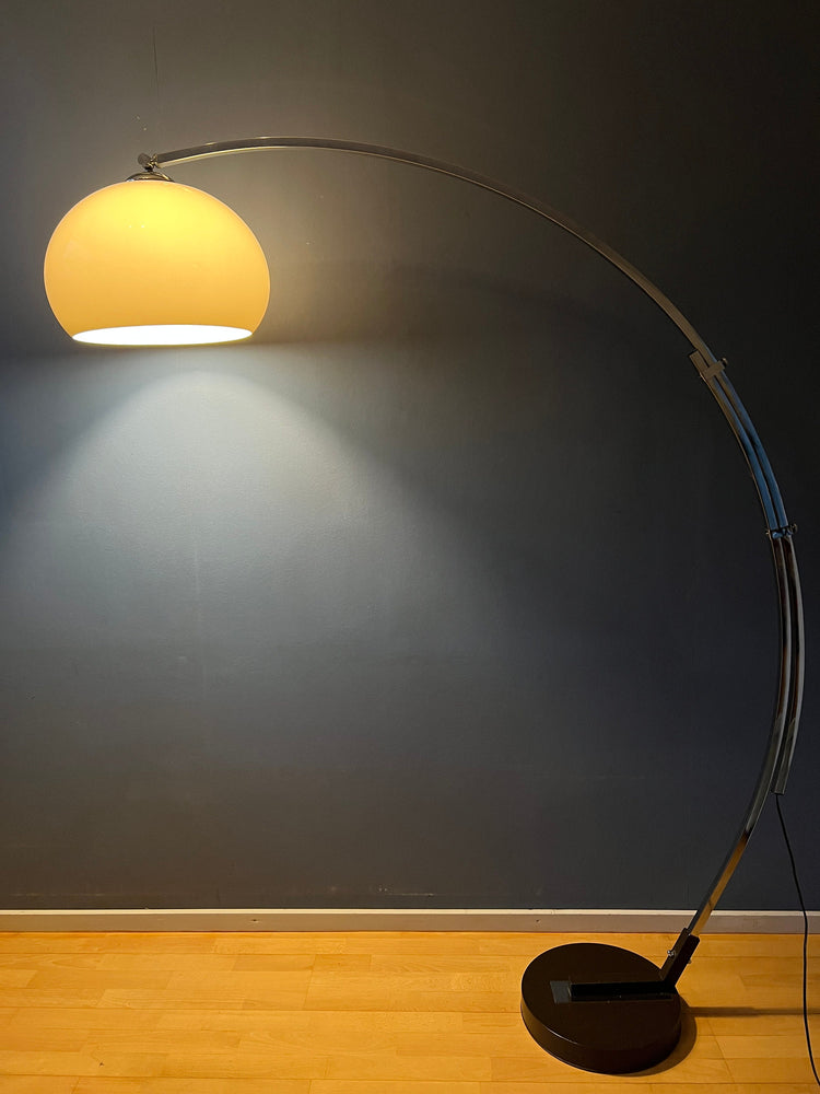 Mid Century Goffredo Reggiani Space Age Arc Floor Lamp