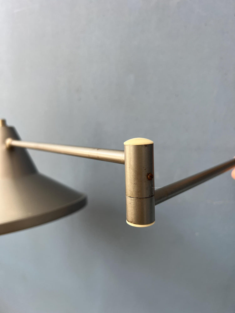 Vintage Flexible Philips Swing Arm Swivel Wall Lamp