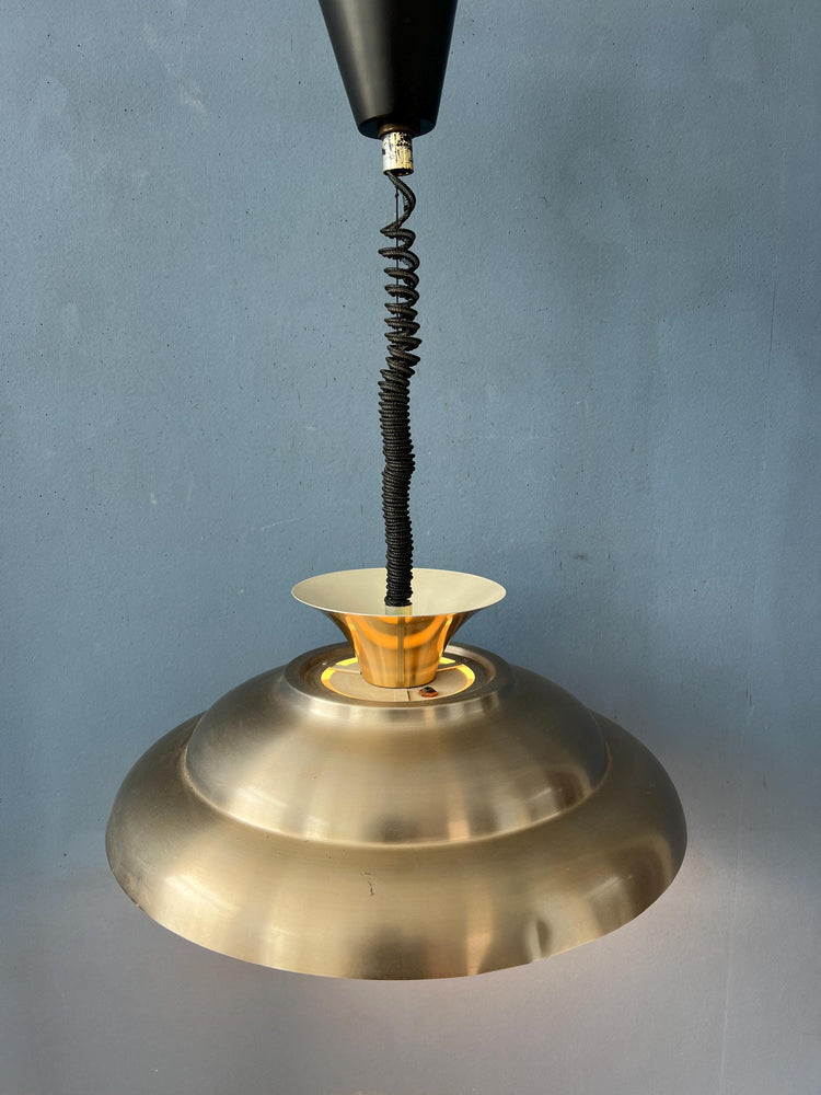 Vintage Mid Century Dijkstra UFO Hanging Lamp
