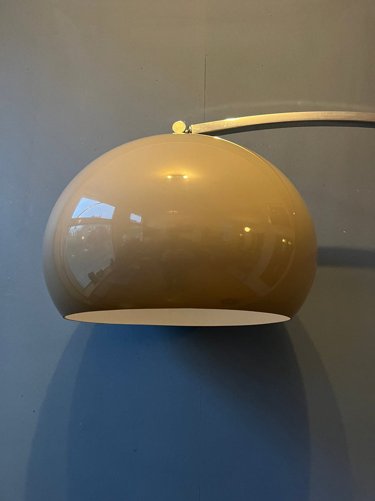 Mid Century Goffredo Reggiani Space Age Arc Floor Lamp