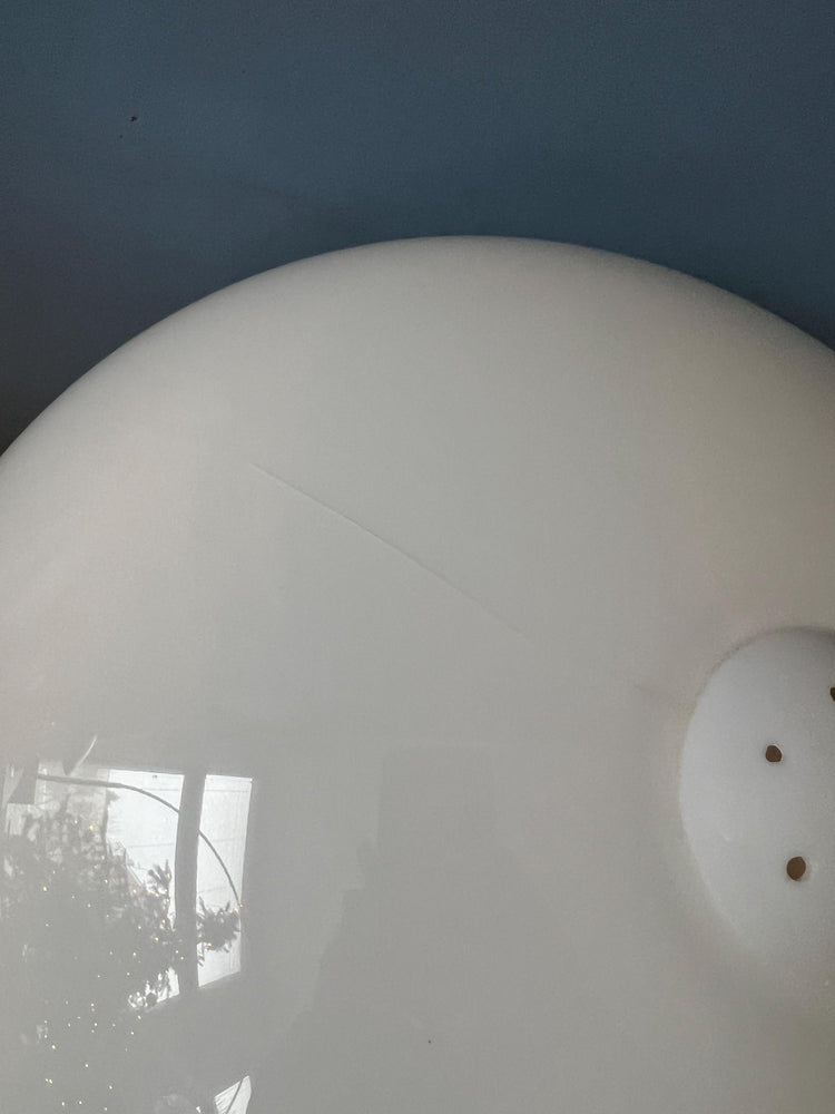 Large White Dijkstra Synthetic Mushroom Table or Floor Lamp